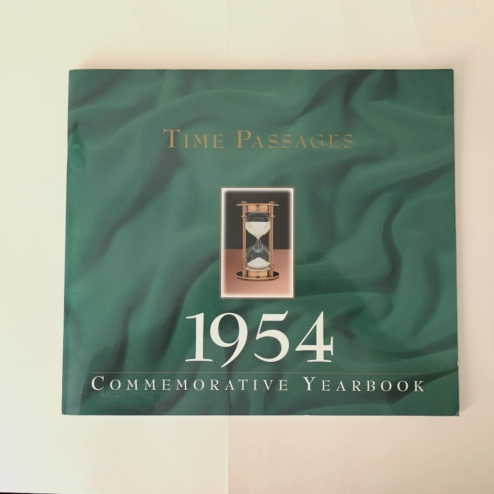 2/$10* Calendar 1954 Commemorative Yearbook "Time Passages" Events
